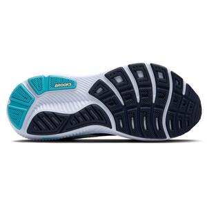 Brooks GHOST 17 Femme Navy/green/turquoise