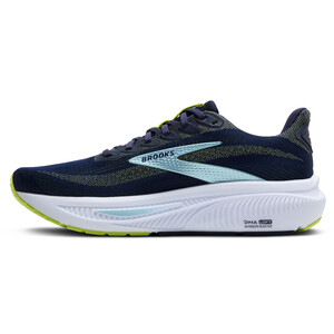 Brooks GHOST 17 Homme Peacoat/lime/blue