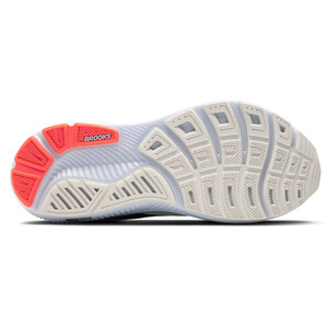 Brooks GHOST 17 Homme White/pink Clay/gecko