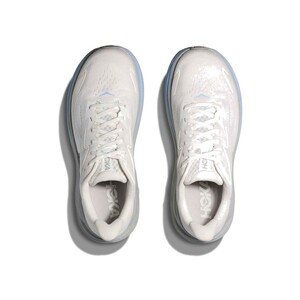 HOKA M CLIFTON 10 Homme White / Glacier Blue