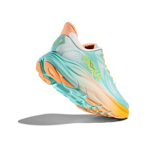 HOKA W CLIFTON 10 Femme Blue Spark / White