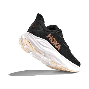 HOKA W CLIFTON 10 Femme Black / Rose Gold