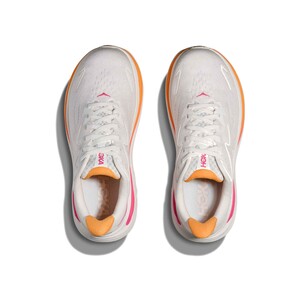 HOKA W CLIFTON 10 Femme White / Electric Rose