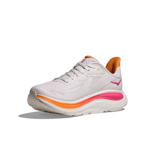 HOKA W CLIFTON 10 Femme White / Electric Rose