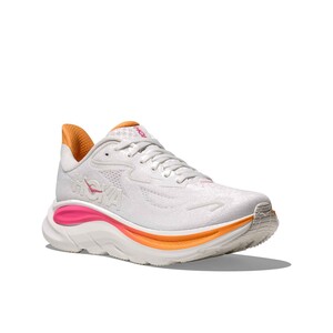 HOKA W CLIFTON 10 Femme White / Electric Rose