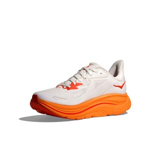 HOKA W CLIFTON 10 Femme Frost / Orange Zest