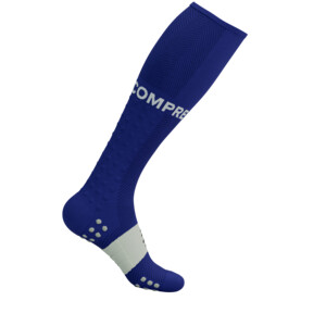 Compressport Full Socks Run - BLEU DAZZ/SUCRE