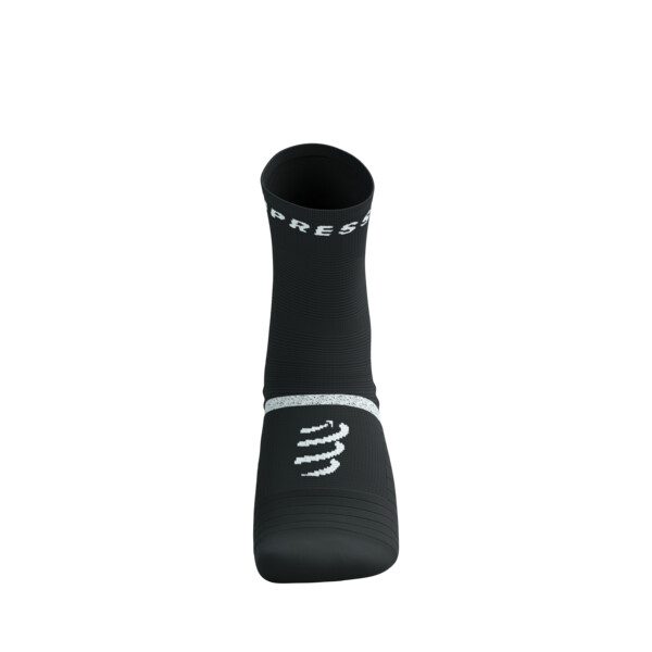 Chaussettes jogging Compressport Pro Marathon Socks V2.0 - Black/White