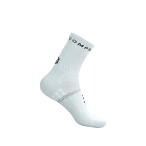 Compressport Pro Marathon Socks V2.0 - White/Black