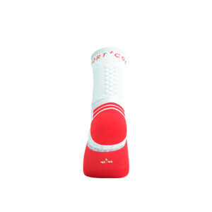 Compressport Pro Marathon Socks V2.0 - Fluo Red/White