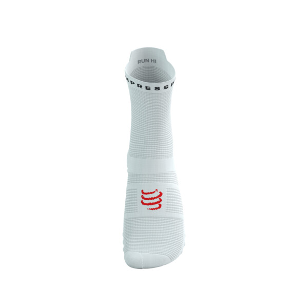 Chaussettes Course  pied Compressport Pro Racing Socks v4.0 Run High - White/B