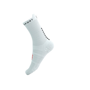 Compressport Pro Racing Socks v4.0 Run High - White/Black