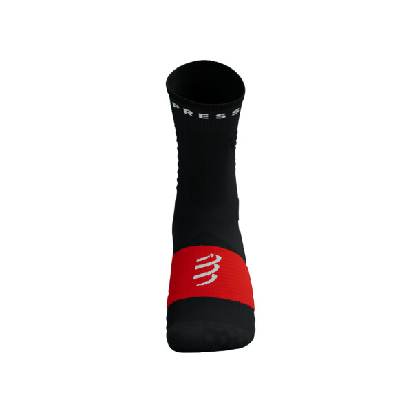 Chaussettes jogging Compressport Ultra Trail Socks V2.0 - Black/Red
