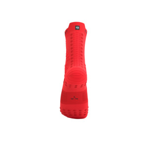 Compressport Pro Racing Socks V4.0 Trail - Fluo Red/Black