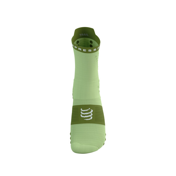 Chaussettes running Compressport Pro Racing Socks V4.0 Trail - Light Gree