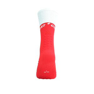 Compressport Mid Compression Socks V2.0 - Fluo Red/White