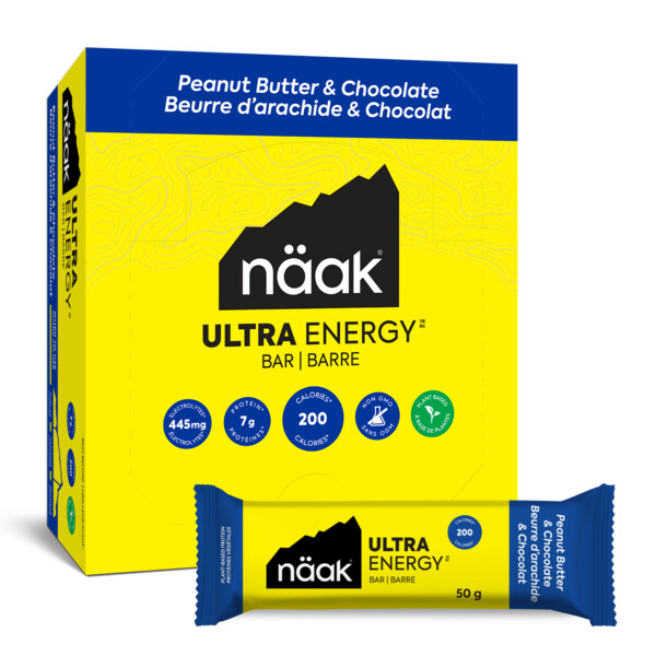 Nak Boite Beurre d'arachide & Chocolat - Barre Ultra Energy  (12 x 50g)