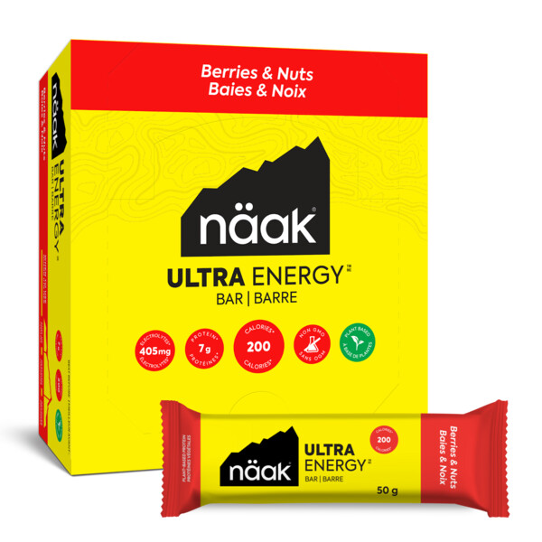 Nak Boite Baies & Noix - Barre Ultra Energy  (12 x 50g)