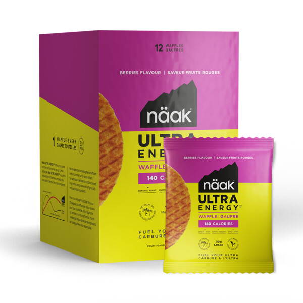 Nak Boite  Fruits Rouges - Gaufres Ultra Energy  (12 x 30g)