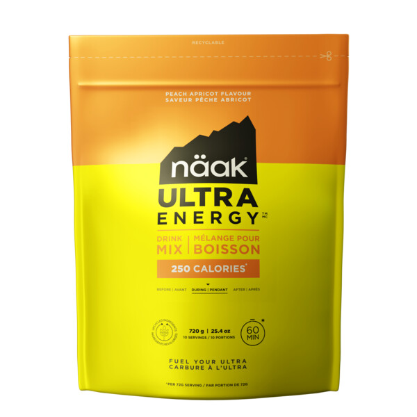 Nak Pche-Abricot - Mlange pour Boisson  Ultra Energy (720g)