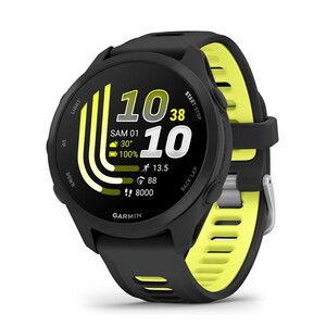 Garmin Forerunner 170 Music Noir Avec Bracelet Noir/jaune