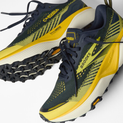 Brooks Cascadia 20 Navy/Cyber Yellow/Grey